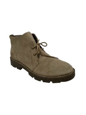 Born Banni Women’s Size 7M US Chukka Boots Suede Taupe Lace up Bohemian F69817